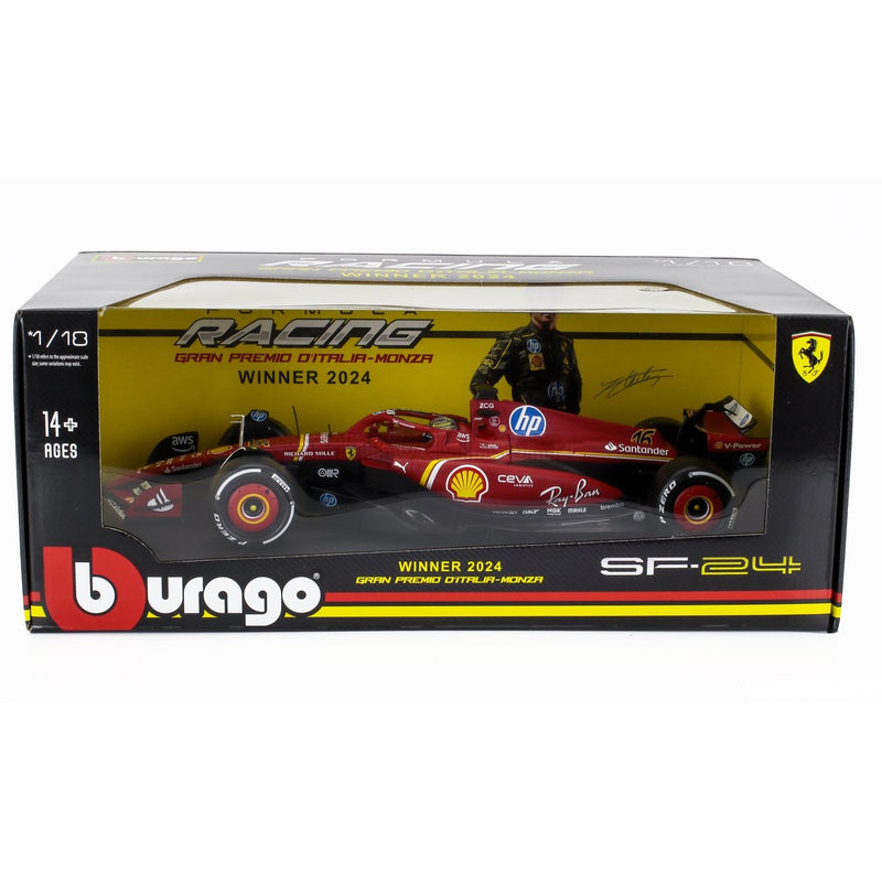 Ferrari SF-24 Winner Italy Gp F1 2024 Monza Charles Leclerc 1:18 - 90611