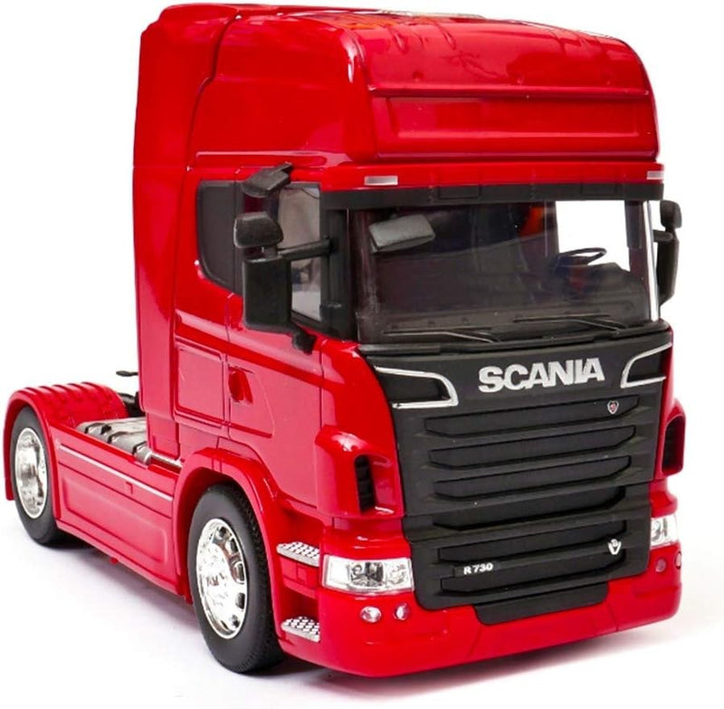 Scania R730 Tractor Red with Trailer Silver 1:32 - 90627