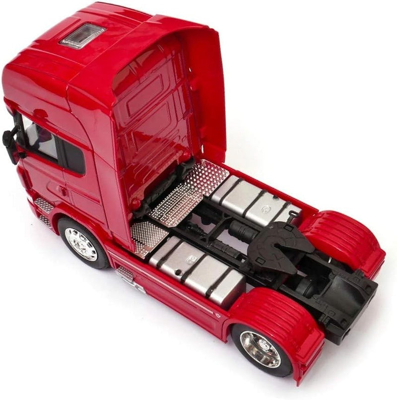 Scania R730 Tractor Red with Trailer Silver 1:32 - 90629