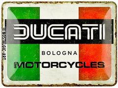 Metal Tac Signs 3D "Ducati Bologna" 20*15cm - 90656