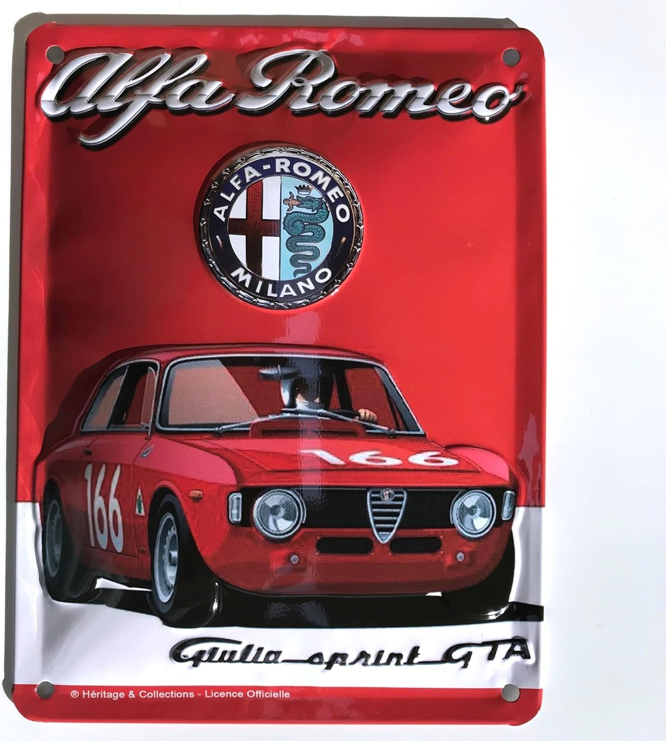 Metal Tac Signs 3D "Alfa Romeo Giulia Sprint GTA" 15*20cm - 90659