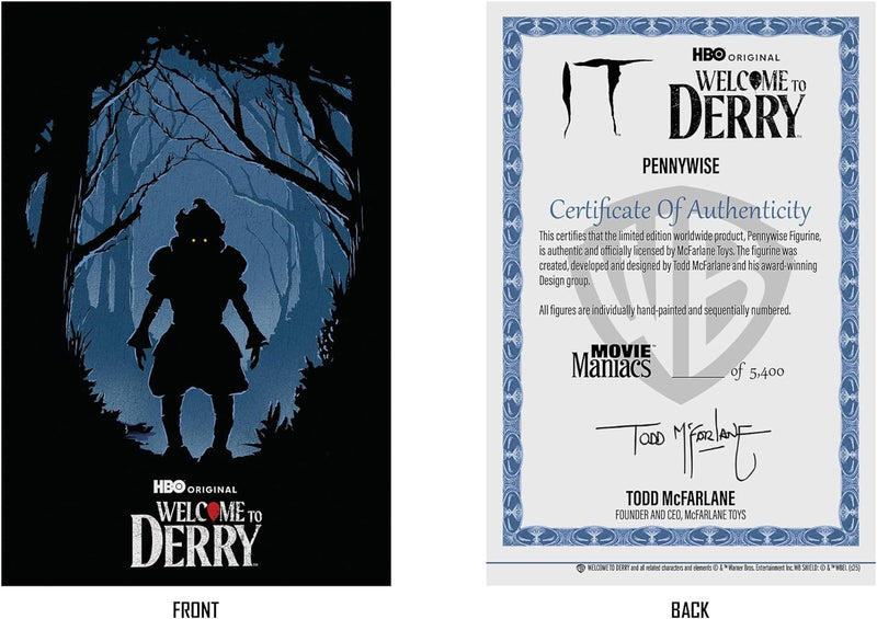 Pennywise Flashback Movie Maniacs "Welcome to Derry" AF 15cm-h - 90720