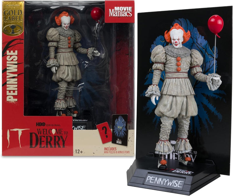 Pennywise Flashback Movie Maniacs "Welcome to Derry" AF B 15cm-h - 90727