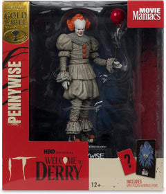 Pennywise Flashback Movie Maniacs "Welcome to Derry" AF B 15cm-h - 90730