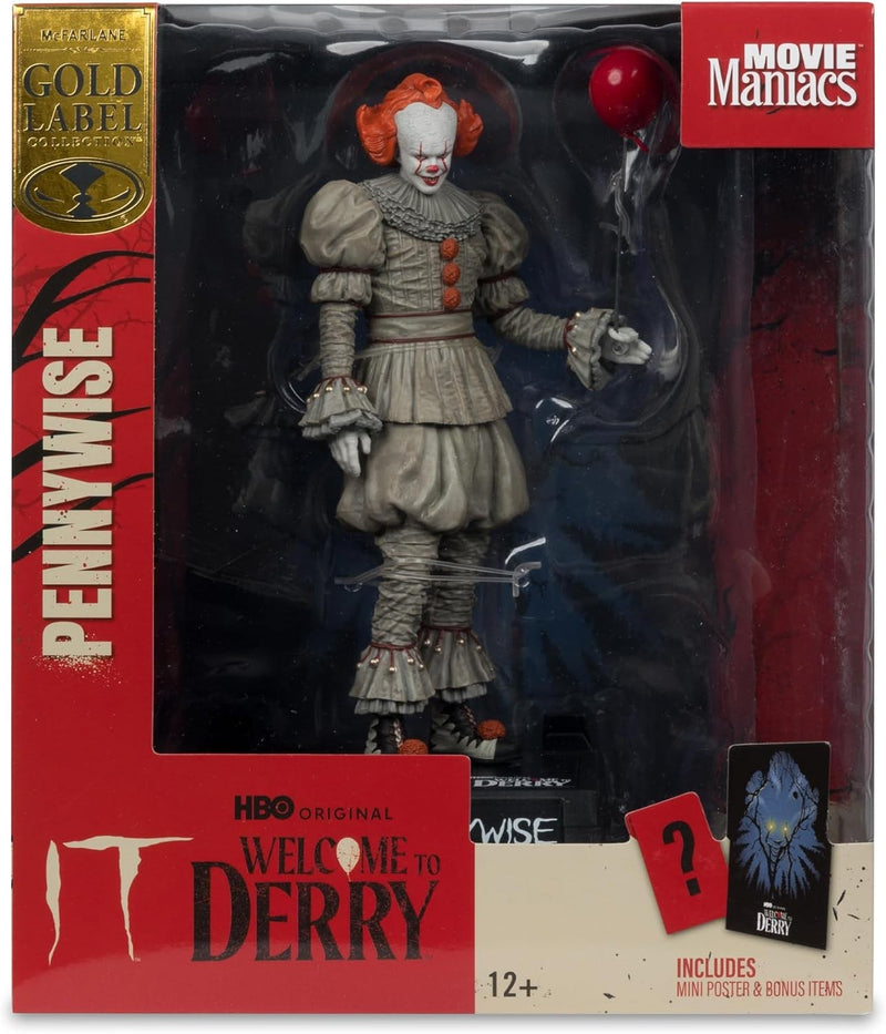 Pennywise Flashback Movie Maniacs "Welcome to Derry" AF B 15cm-h - 90730