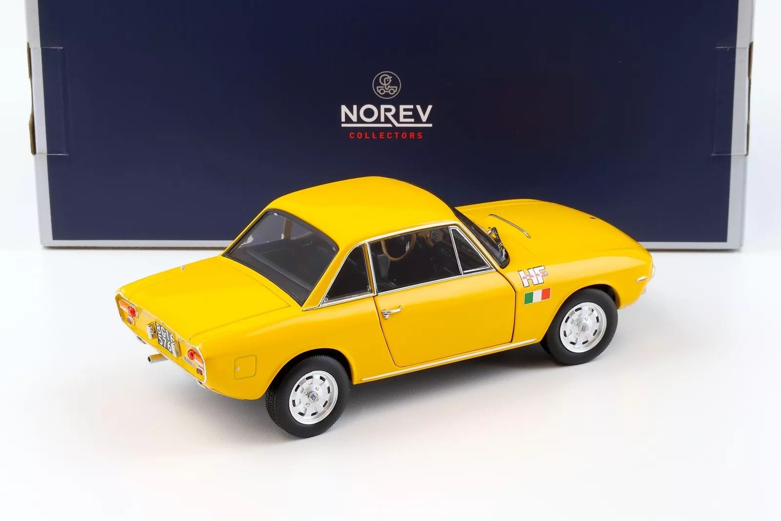 Lancia Fulvia 1600 HF 1971 Yellow 1:18 - 90762