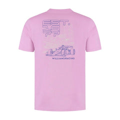 Williams Racing F1 2025 T-Shirt Orchid Night Race Singapore GP - 90776