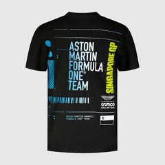 Aston Martin F1 T-Shirt Singapore 2025 - 90790