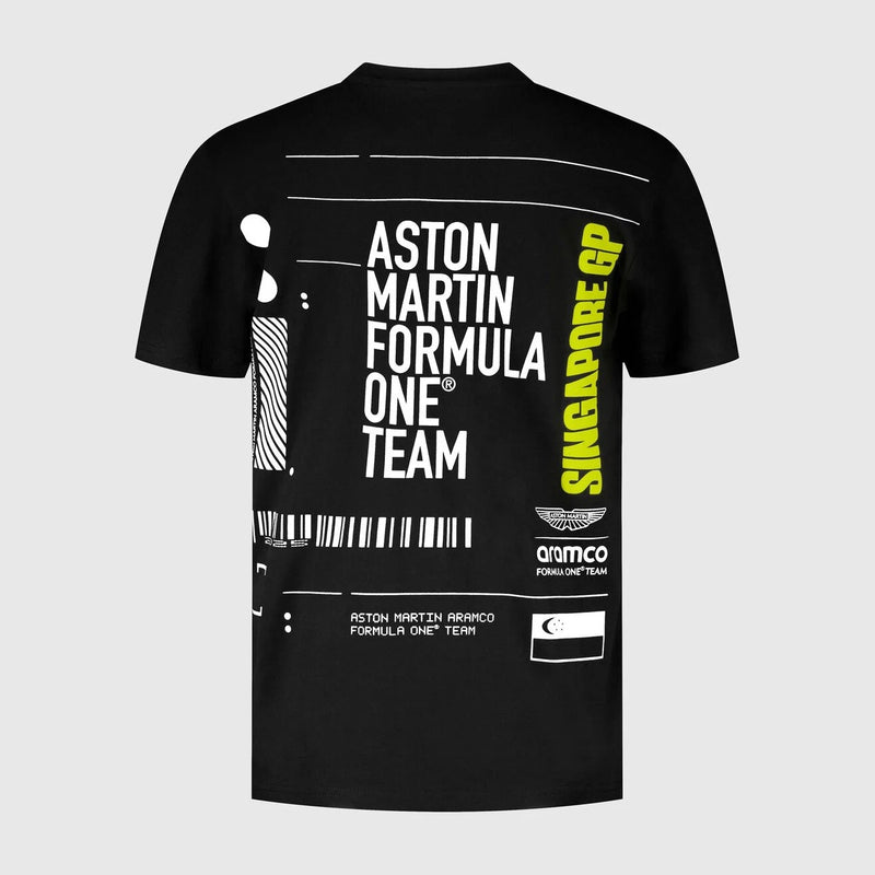 Aston Martin F1 T-Shirt Singapore 2025 - 90791