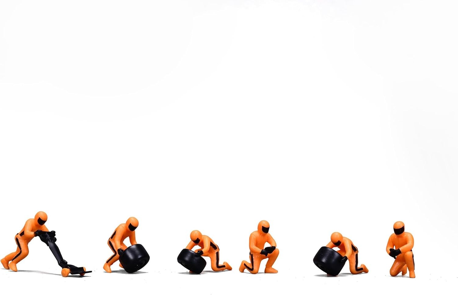 Mclaren MCL38 F1 2024 Lando Norris + Pit Stop Burago 1:43 - 90805