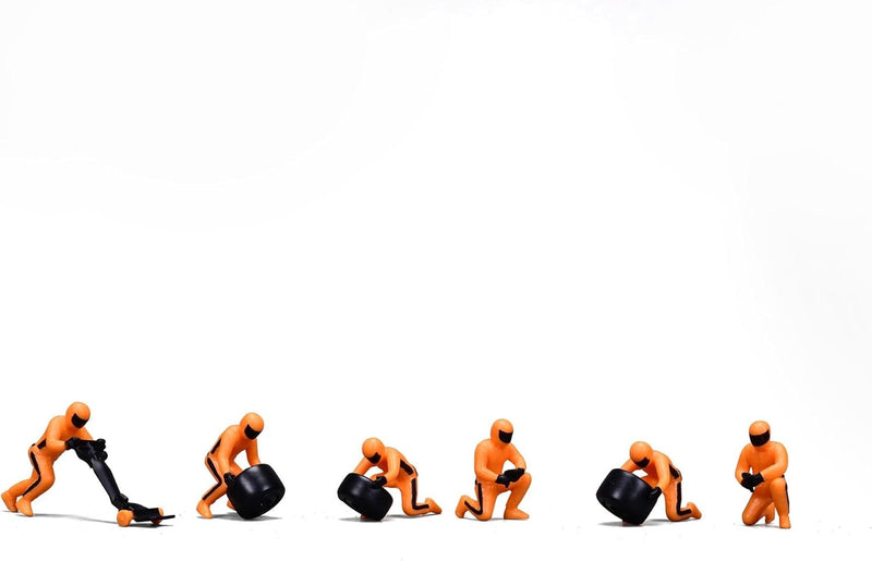 Mclaren MCL38 F1 2024 Lando Norris + Pit Stop Burago 1:43 - 90805