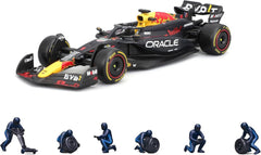 Red Bull RB20 F1 2024 Max Verstappen + Pit Stop Burago 1:43 - 90809