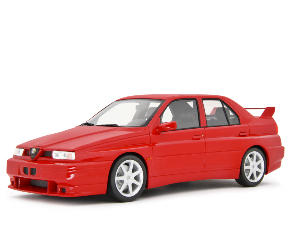 Alfa Romeo 155 GTA Stradale 1993 Official Versione Rosso Alfa 1:18 - 90884