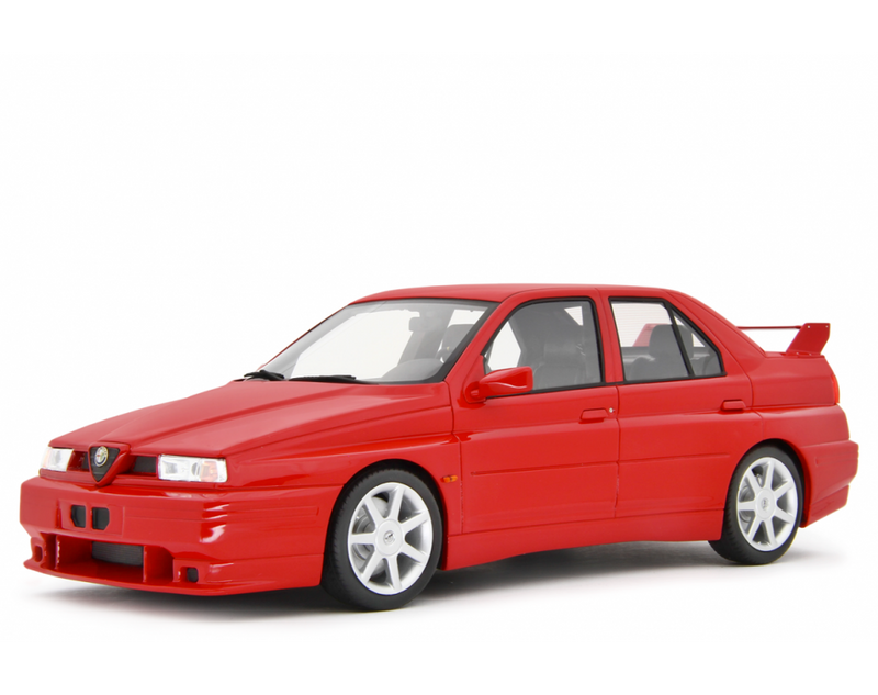 Alfa Romeo 155 GTA Stradale 1993 Official Versione Rosso Alfa 1:18 - 90884