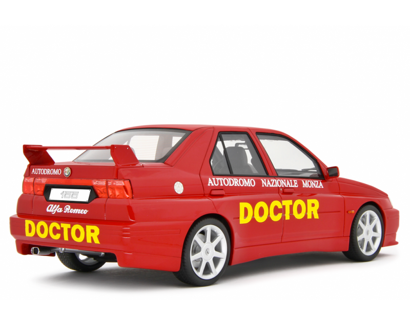 Alfa Romeo 155 GTA Stradale 1994 "Doctor Car" GP F1 Monza Rosso 1:18 - 90899