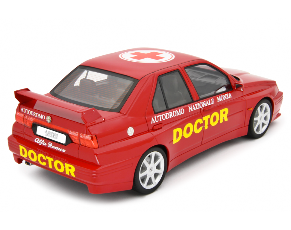Alfa Romeo 155 GTA Stradale 1994 "Doctor Car" GP F1 Monza Rosso 1:18 - 90901