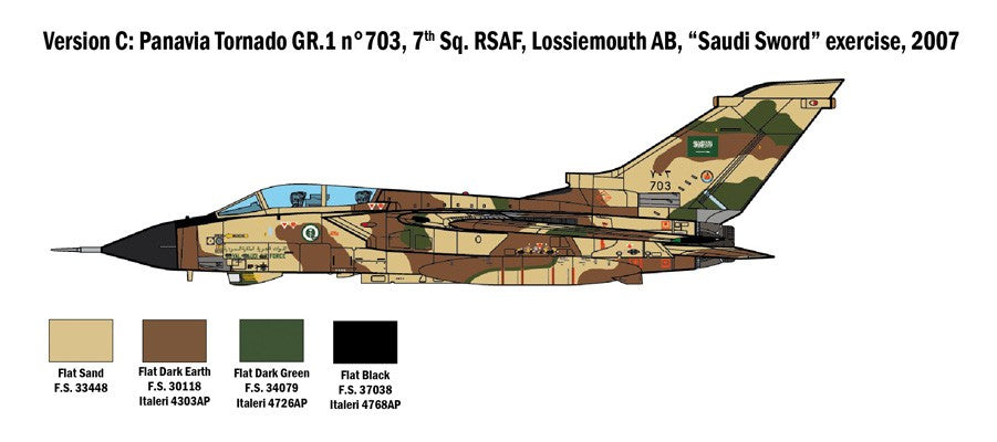 Tornado GR.1/IDS Gulf War War Kit 1:48 - 91054