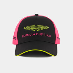 Aston Martin F1 Team Cappello Baseball Las Vegas 2025 Pink Fluo - Black - 91068