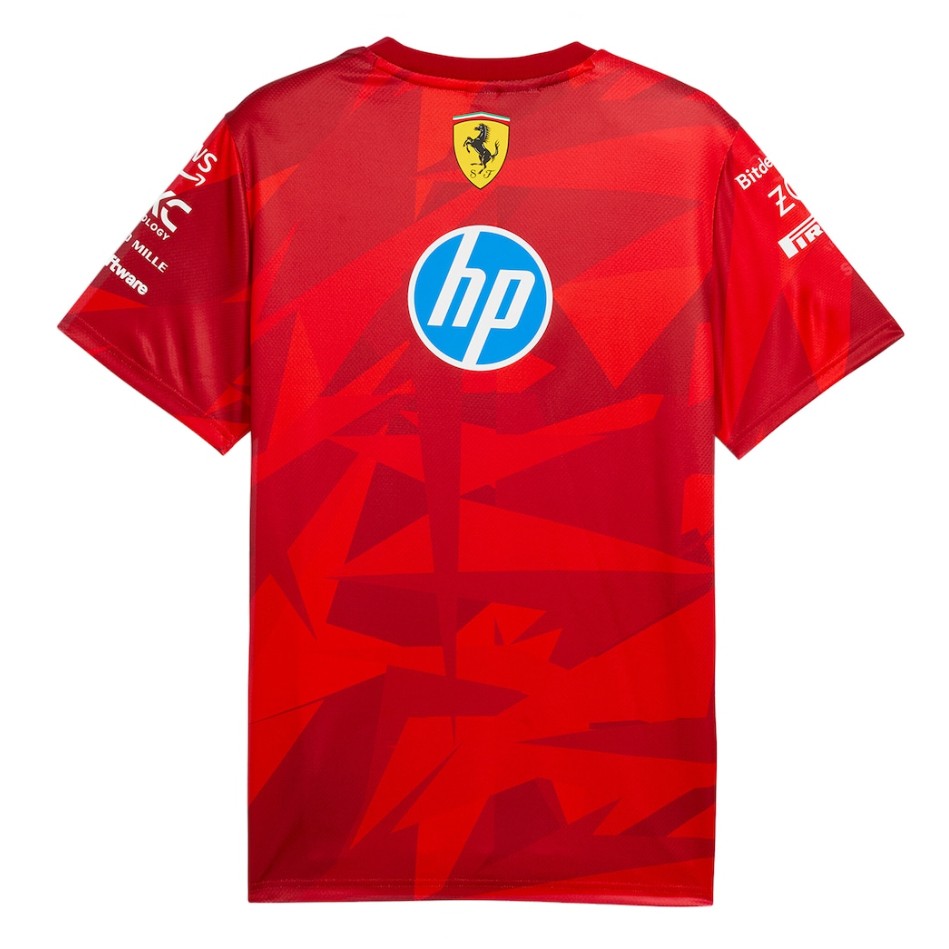 Ferrari F1 2025 T-Shirt Edizione Las Vegas GP Team Shirt Uomo Puma - 91078