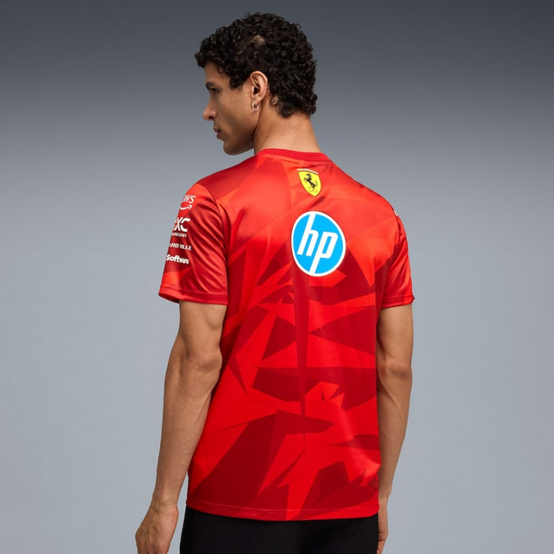 Ferrari F1 2025 T-Shirt Edizione Las Vegas GP Team Shirt Uomo Puma - 91080