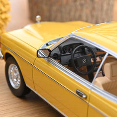 Mercedes-Benz 280 CE 1980 Sahara Yellow 1:18 - 91090