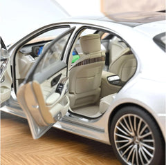 Mercedes-Benz S-Class AMG-Line 2021 Brillant Silver 1:18 - 91095