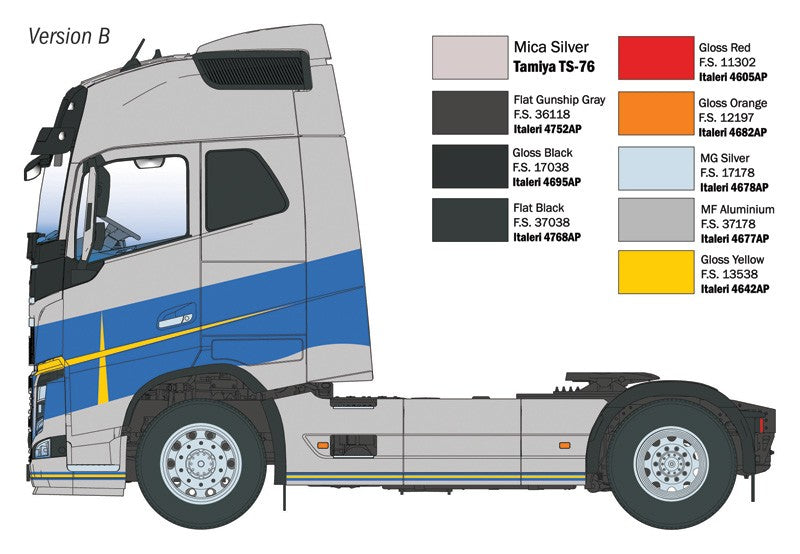 Volvo FH16 Medium Roof Kit 1:24 - 91148