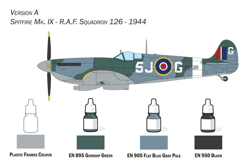 Spitfire Mk. IX - Complete Set For Modeling 1:72 - 91172