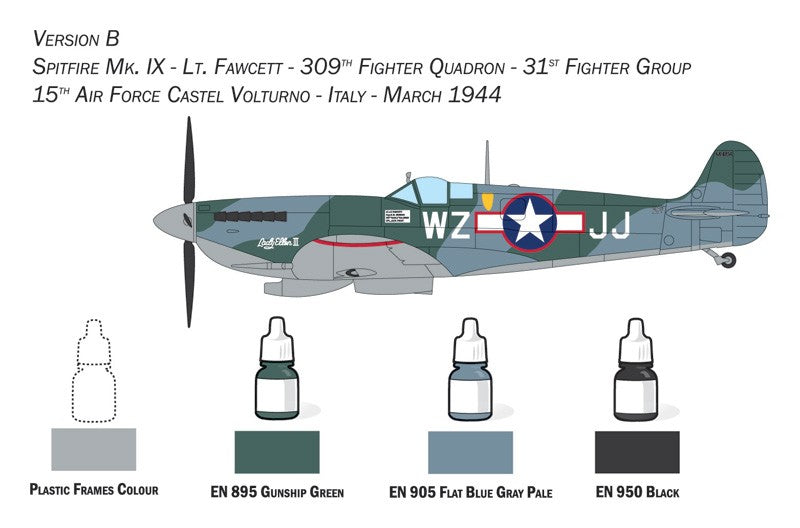 Spitfire Mk. IX - Complete Set For Modeling 1:72 - 91173