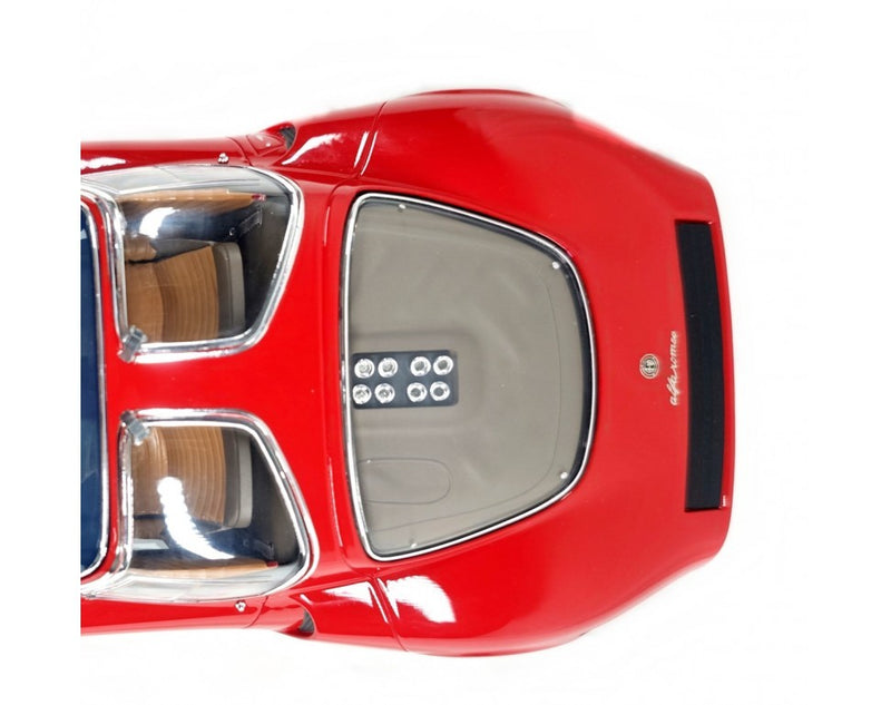 Alfa Romeo 33 Coupè Stradale 1967 Primo Prototipo Autodelta Rosso Alfa 1:18 - 91194