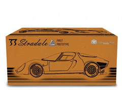 Alfa Romeo 33 Coupè Stradale 1967 Primo Prototipo Autodelta Rosso Alfa 1:18 - 91195