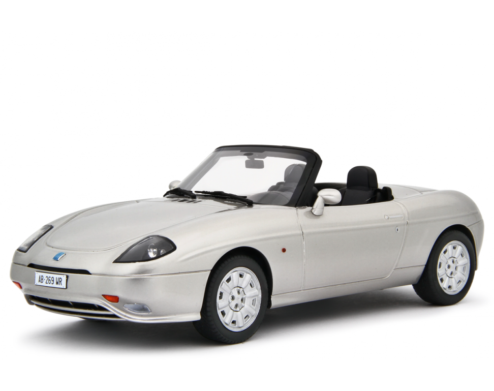 Fiat Barchetta 1995 Grigio Steel Metallizzato 1:18 - 91209