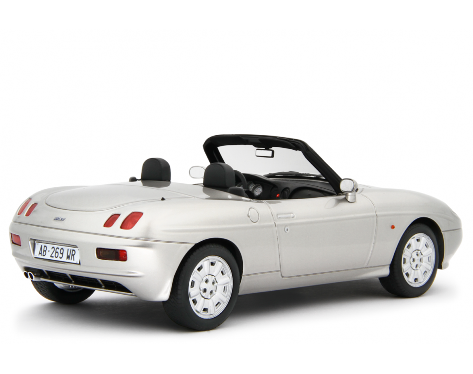 Fiat Barchetta 1995 Grigio Steel Metallizzato 1:18 - 91210