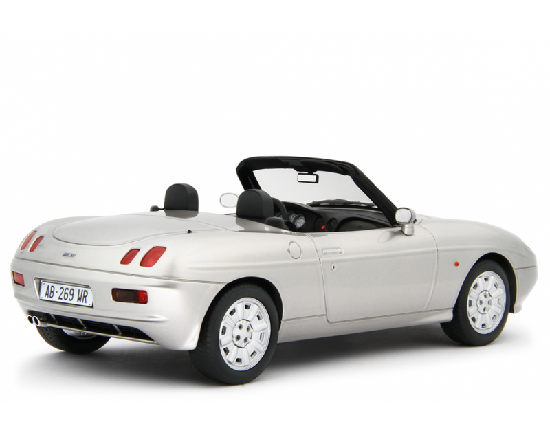Fiat Barchetta 1995 Grigio Steel Metallizzato 1:18 - 91210
