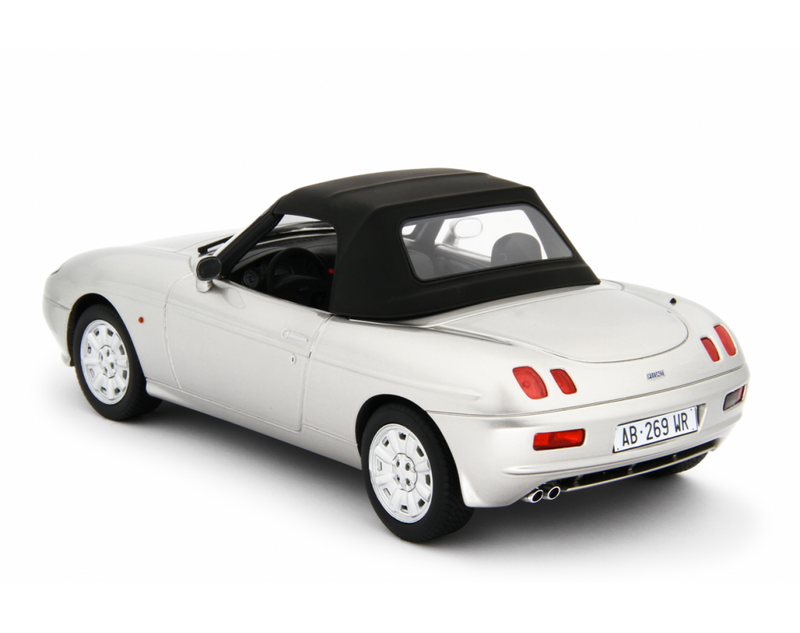 Fiat Barchetta 1995 Grigio Steel Metallizzato 1:18 - 91212