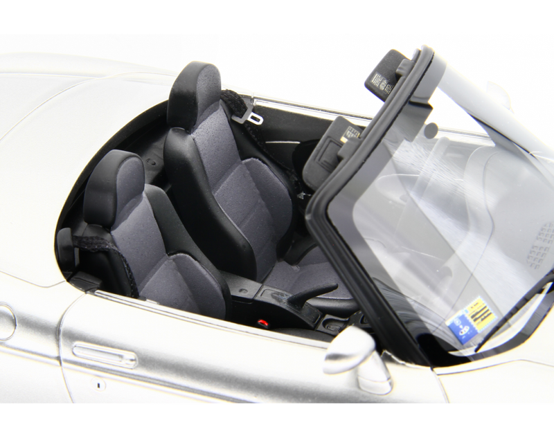 Fiat Barchetta 1995 Grigio Steel Metallizzato 1:18 - 91213