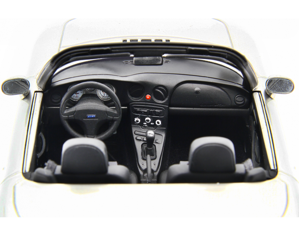 Fiat Barchetta 1995 Grigio Steel Metallizzato 1:18 - 91214