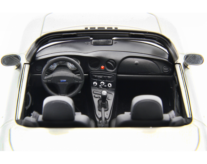 Fiat Barchetta 1995 Grigio Steel Metallizzato 1:18 - 91214