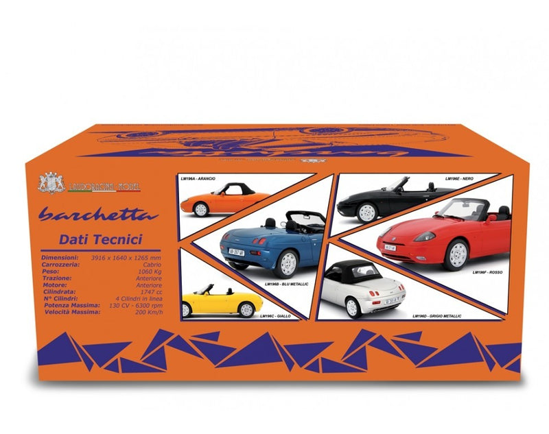Fiat Barchetta 1995 Rosso Corsa 1:18 - 91240