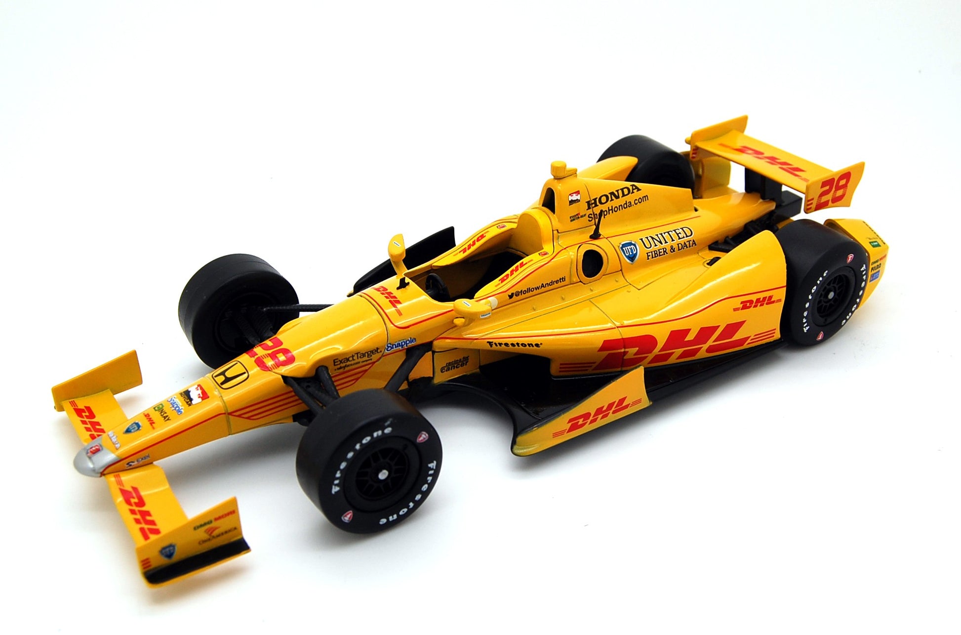Andretti Motorsport Dhl 2011 Indycar 28 Ryan Hunter-Reay 1:18 - 9129