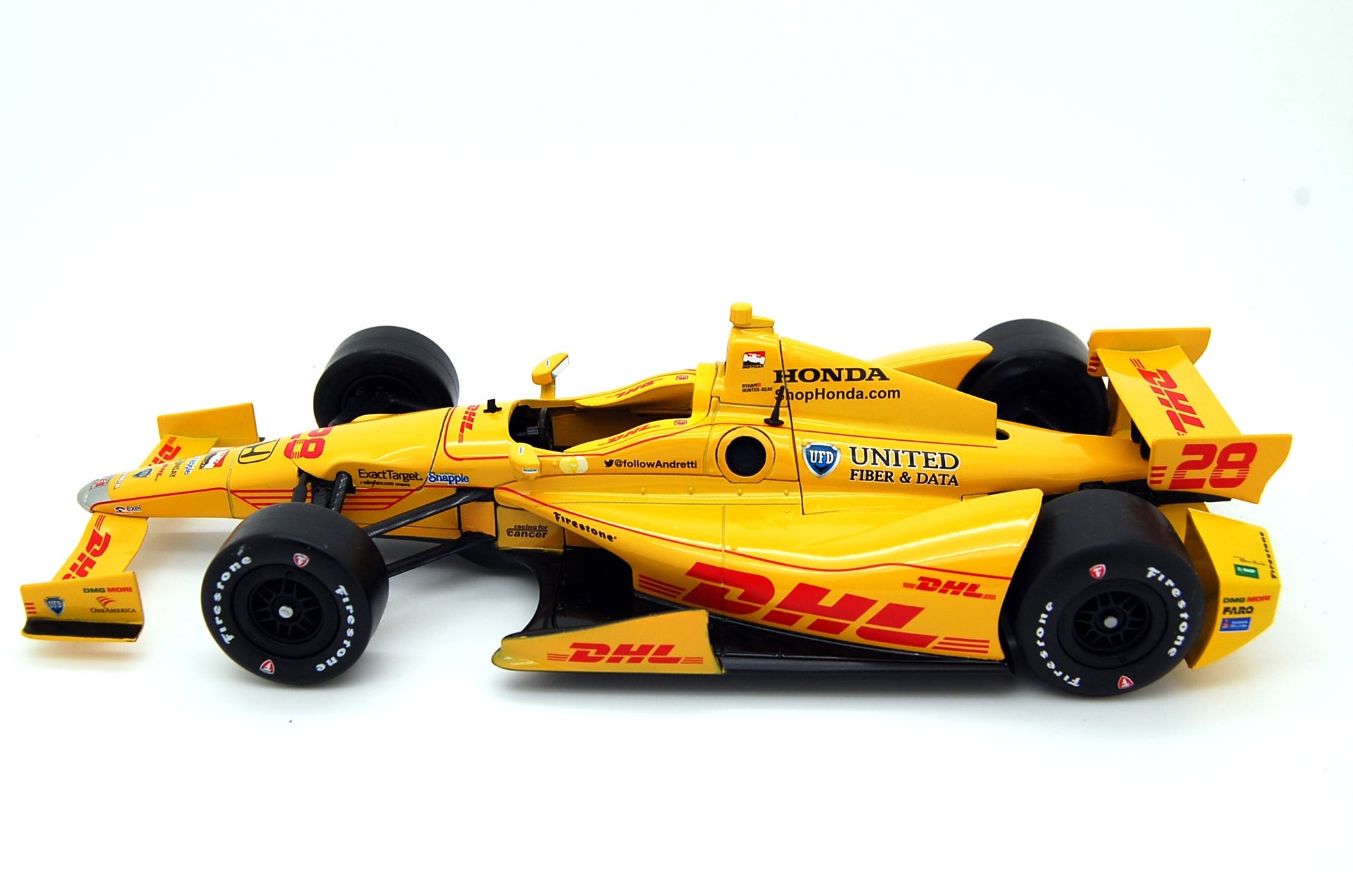 Andretti Motorsport Dhl 2011 Indycar 28 Ryan Hunter-Reay 1:18 - 9130