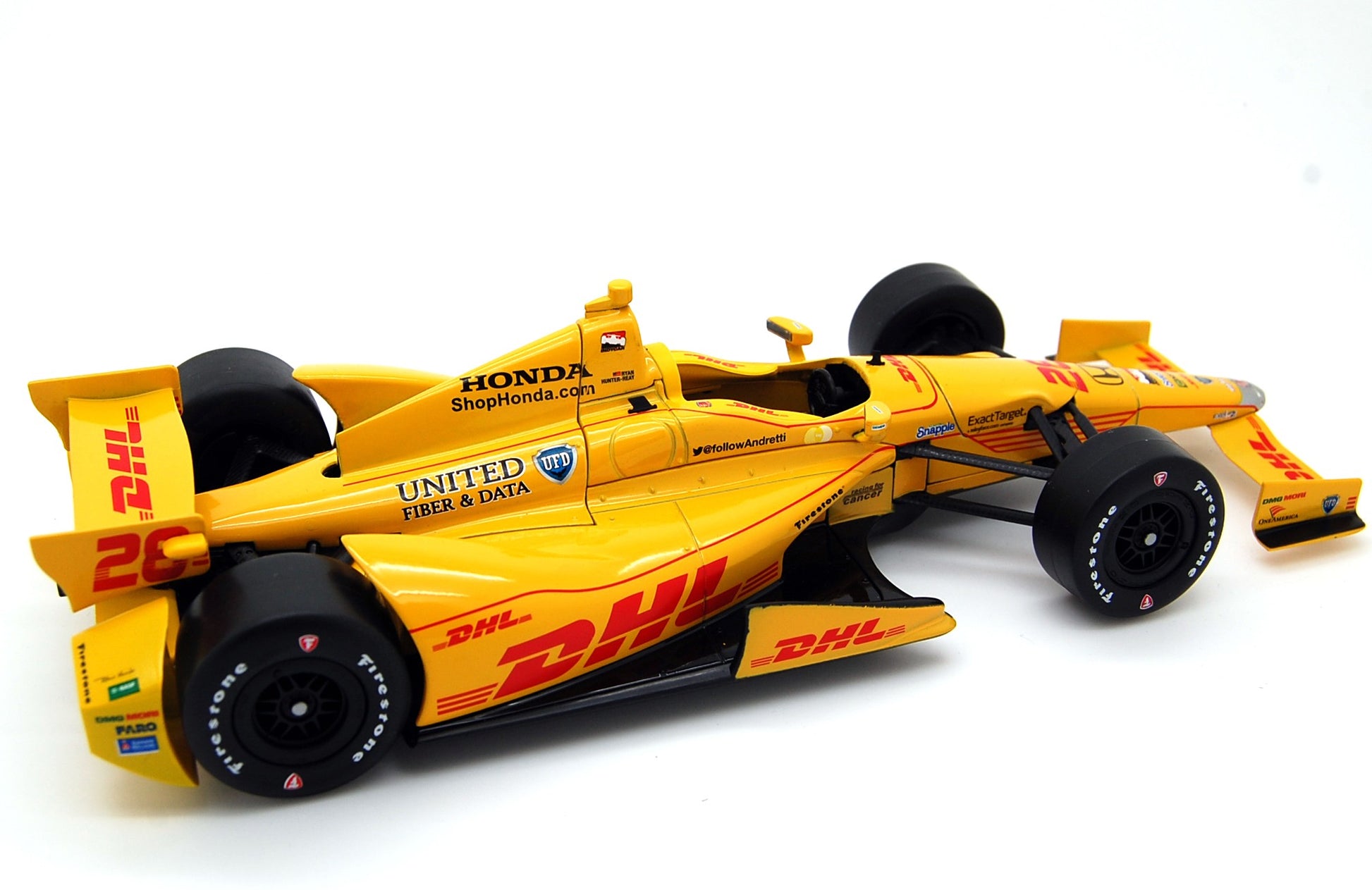 Andretti Motorsport Dhl 2011 Indycar 28 Ryan Hunter-Reay 1:18 - 9133