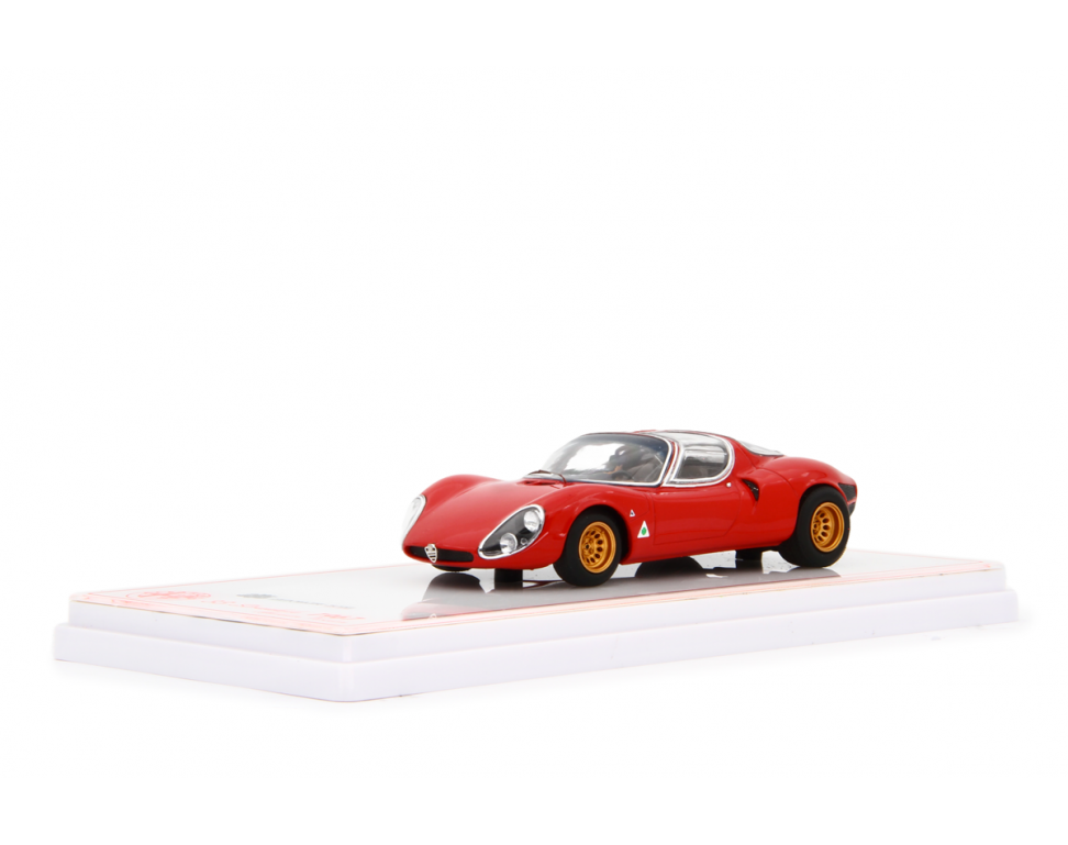 Alfa Romeo 33 Coupè Stradale 1967 Museum Version Rosso 1:43 - 91359