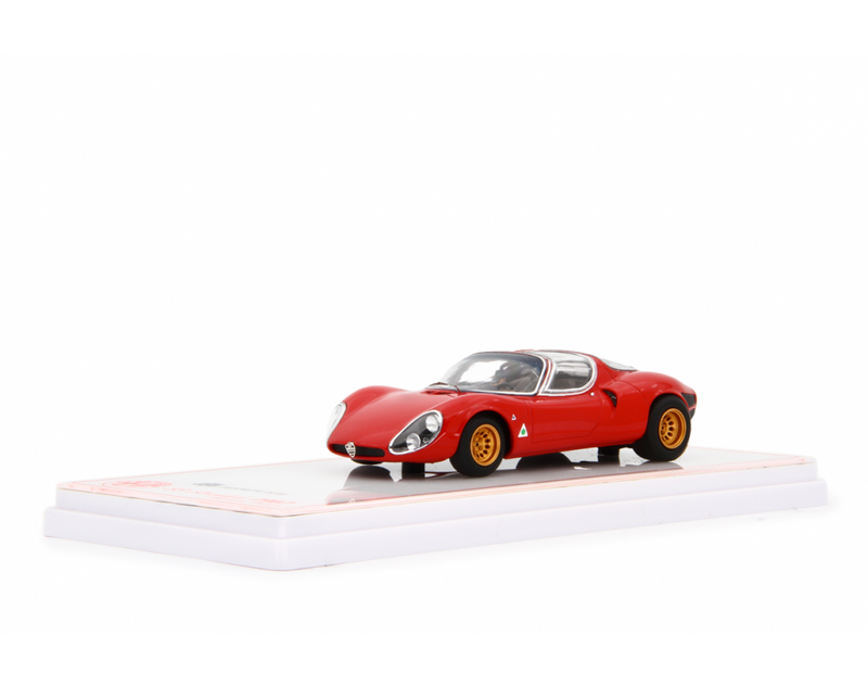 Alfa Romeo 33 Coupè Stradale 1967 Museum Version Rosso 1:43 - 91359