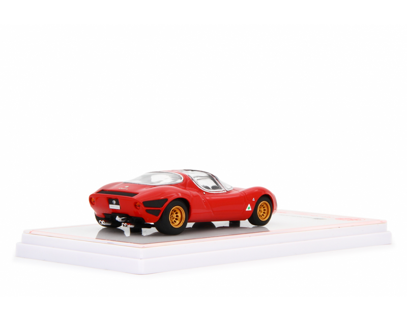 Alfa Romeo 33 Coupè Stradale 1967 Museum Version Rosso 1:43 - 91360