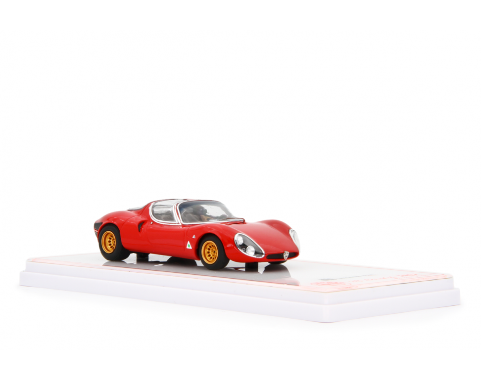 Alfa Romeo 33 Coupè Stradale 1967 Museum Version Rosso 1:43 - 91361