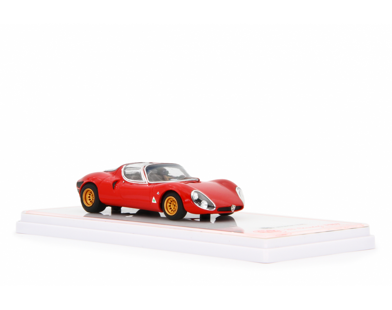 Alfa Romeo 33 Coupè Stradale 1967 Museum Version Rosso 1:43 - 91361