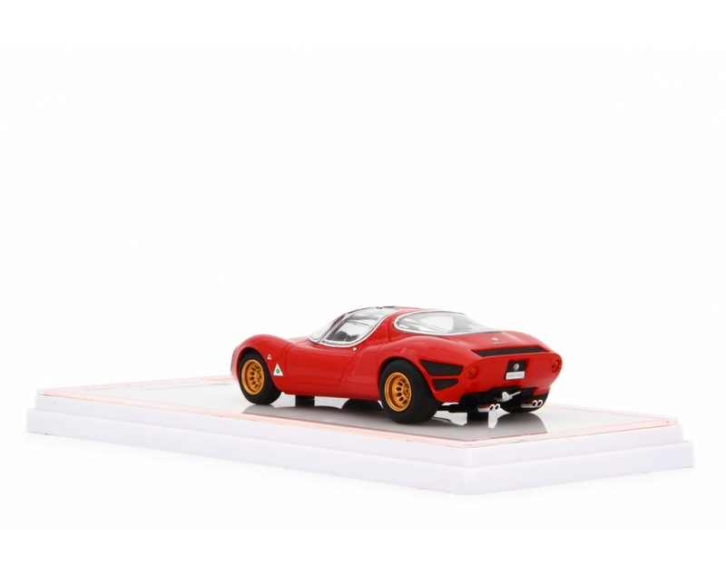 Alfa Romeo 33 Coupè Stradale 1967 Museum Version Rosso 1:43 - 91362