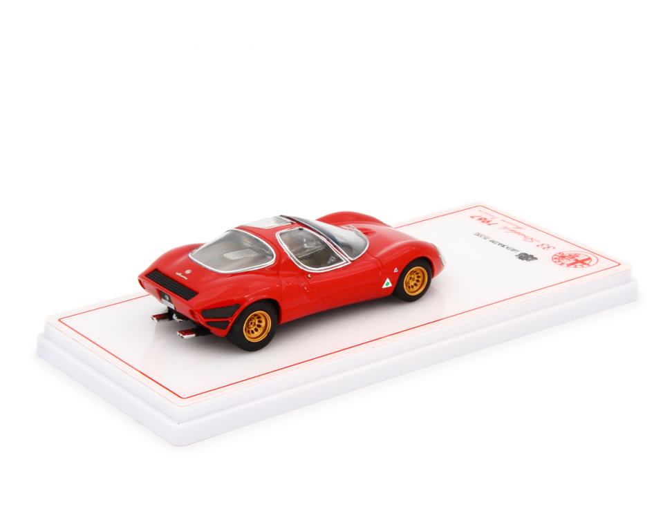 Alfa Romeo 33 Coupè Stradale 1967 Museum Version Rosso 1:43 - 91366