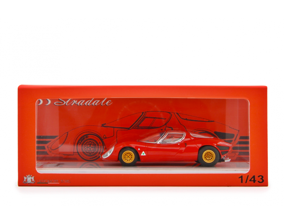 Alfa Romeo 33 Coupè Stradale 1967 Museum Version Rosso 1:43 - 91372